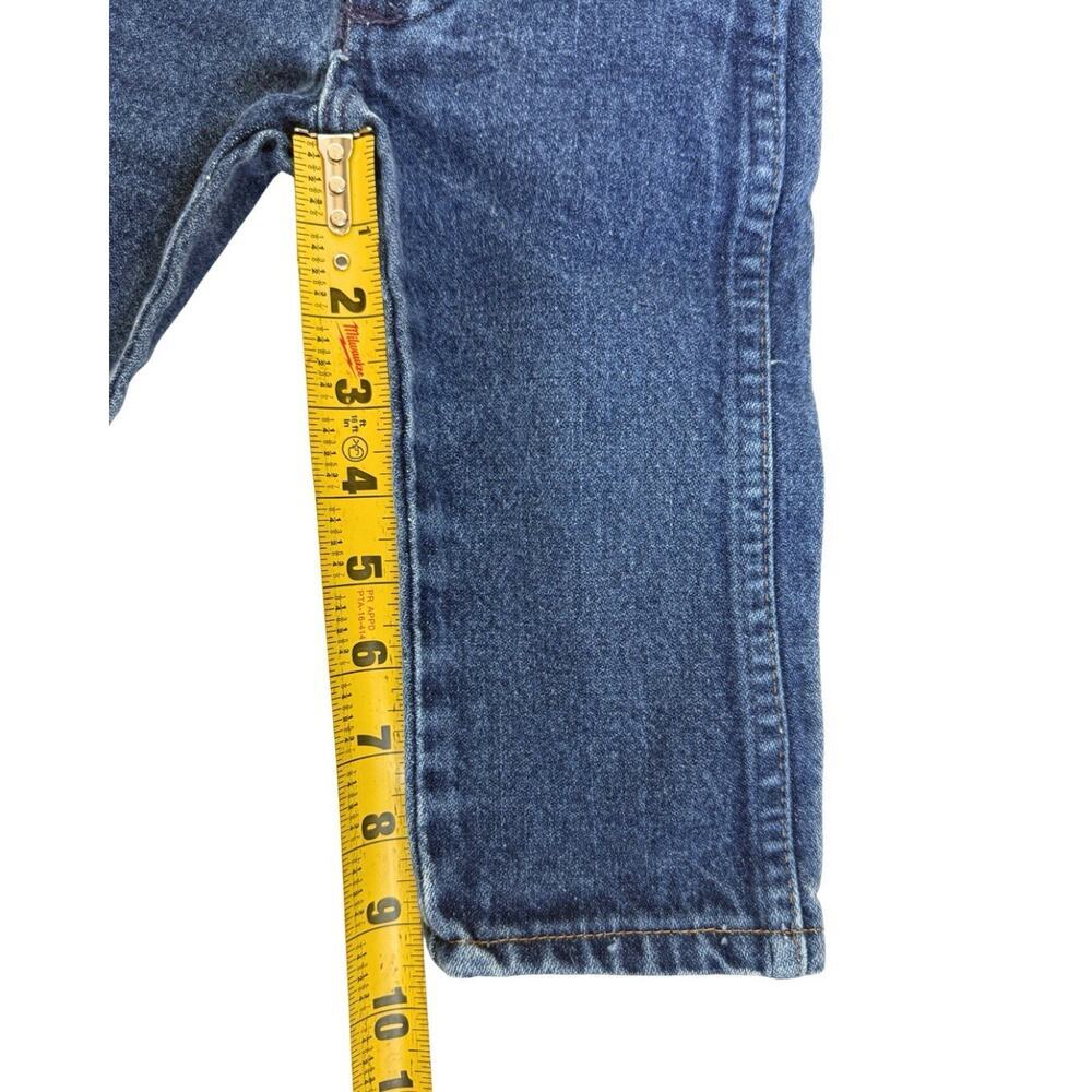 Vintage Wrangler Kids 1T Slim Toddler Boys Blue Cowboy Cut Jeans 13MWZJP - Picture 8 of 9